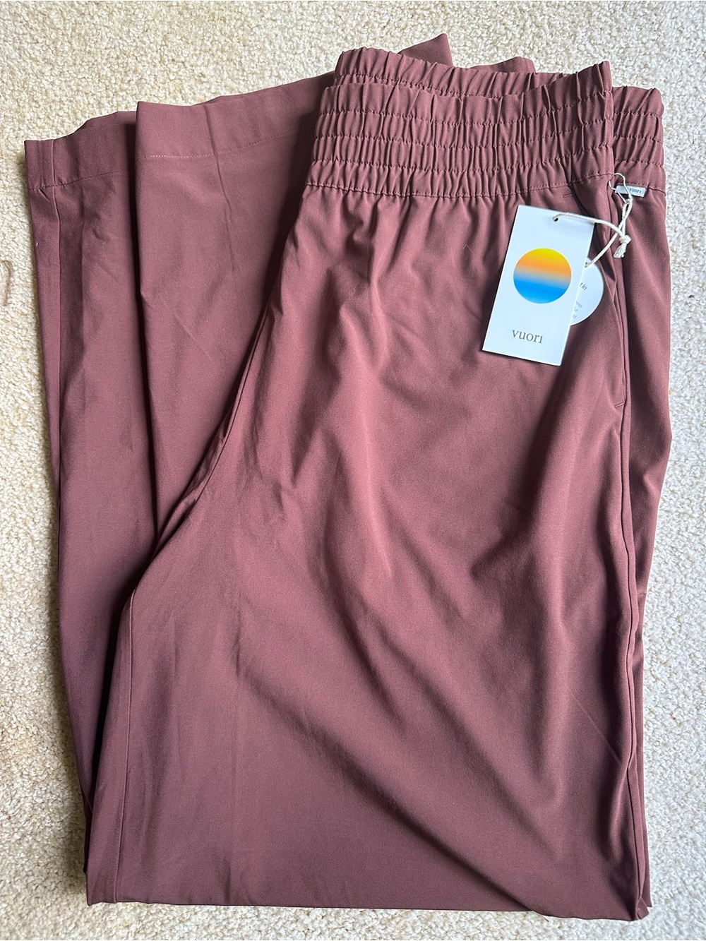 NWT Vuori Villa Wideleg Pant XL